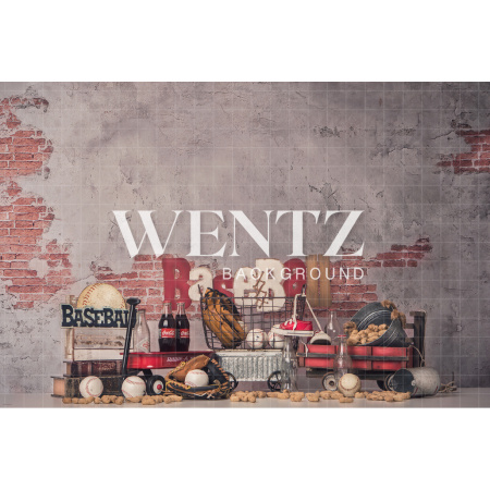 Fundo Fotográfico em Tecido Baseball / Backdrop 2423