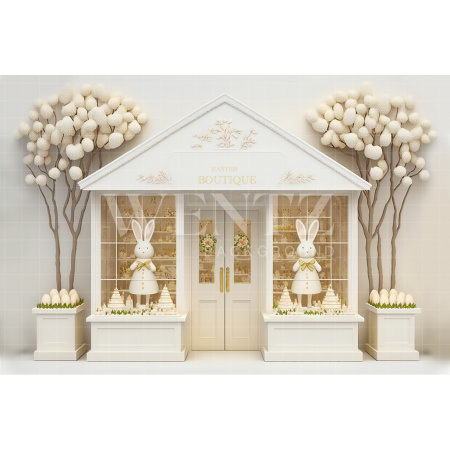 Fundo Fotográfico em Tecido Boutique de Páscoa / Backdrop 2602