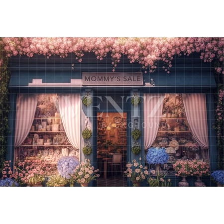 Fundo Fotográfico em Tecido Loja da Mamãe / Backdrop 2824