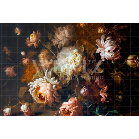 Fundo Fotográfico em Tecido Floral Fine Art / Backdrop 2908