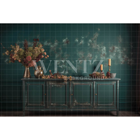 Fundo Fotográfico em Tecido Cenário com Flores / Backdrop 3314