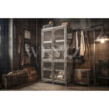 Fundo Fotográfico em Tecido Loja de Roupas / Backdrop 3342