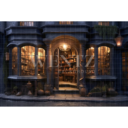 Fundo Fotográfico em Tecido Loja de Poções / Backdrop 3461