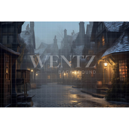 Fundo Fotográfico em Tecido Vila de Magia / Backdrop 3481