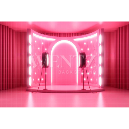 Fundo Fotográfico em Tecido Estúdio Rosa / Backdrop 3784