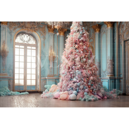 Fundo Fotográfico em Tecido Sala Candy Color / Backdrop 3913