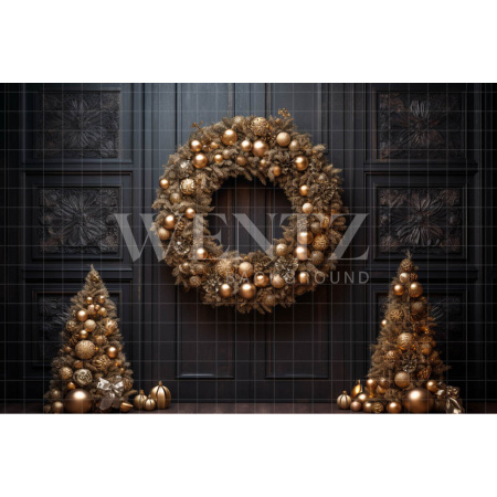 Fundo Fotográfico em Tecido Cenário de Natal / Backdrop 4037