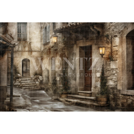 Fundo Fotográfico em Tecido Vila de Natal / Backdrop 4192