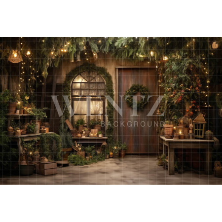 Fundo Fotográfico em Tecido Cenário de Natal / Backdrop 4232