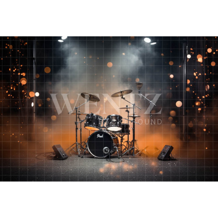 Fundo Fotográfico em Tecido Show de Rock / Backdrop 4913