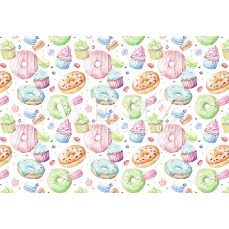 Fundo Fotográfico em Tecido Doces / Backdrop 513