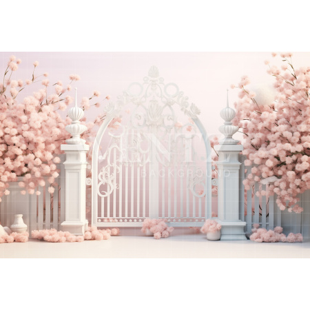 Fundo Fotográfico em Tecido Cenário de Páscoa / Backdrop 5219