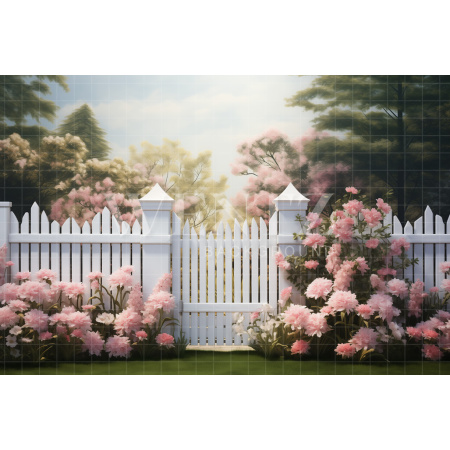 Fundo Fotográfico em Tecido Cenário de Páscoa / Backdrop 5220