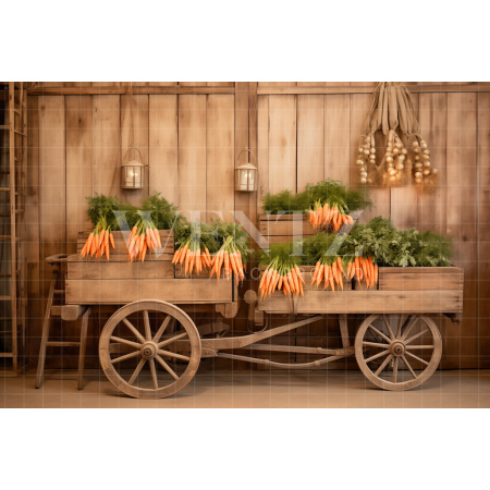 Fundo Fotográfico em Tecido Cenário de Páscoa / Backdrop 5222