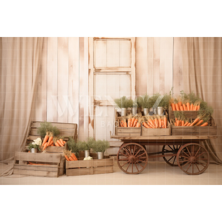 Fundo Fotográfico em Tecido Cenário de Páscoa / Backdrop 5226