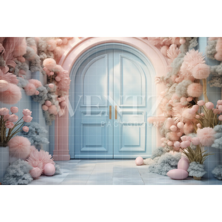 Fundo Fotográfico em Tecido Cenário de Páscoa / Backdrop 5236