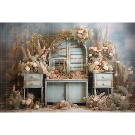 Fundo Fotográfico em Tecido Páscoa / Backdrop 5242