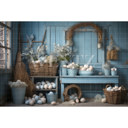 Fundo Fotográfico em Tecido Páscoa / Backdrop 5266