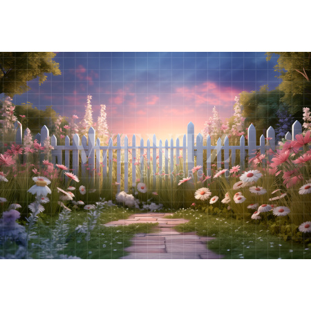 Fundo Fotográfico em Tecido Páscoa / Backdrop 5267