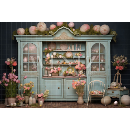 Fundo Fotográfico em Tecido Páscoa / Backdrop 5277