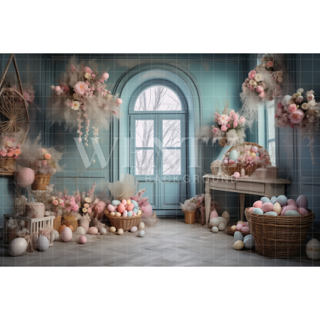 Fundo Fotográfico em Tecido Páscoa / Backdrop 5343