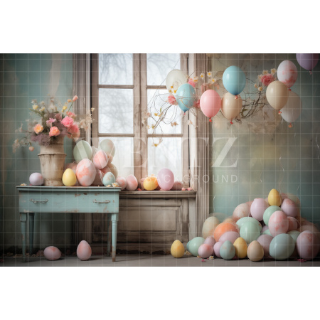Fundo Fotográfico em Tecido Páscoa / Backdrop 5346