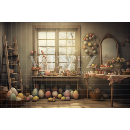 Fundo Fotográfico em Tecido Páscoa / Backdrop 5361