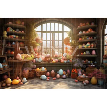 Fundo Fotográfico em Tecido Páscoa / Backdrop 5362