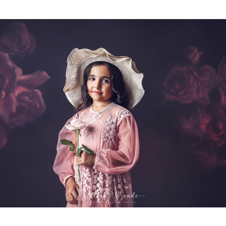 Fundo Fotográfico em Tecido Flores Fine Art / Backdrop 1906