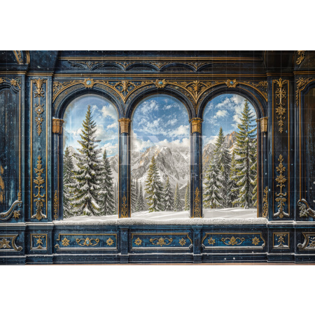 Fundo Fotográfico em Tecido Natal / Backdrop 6279