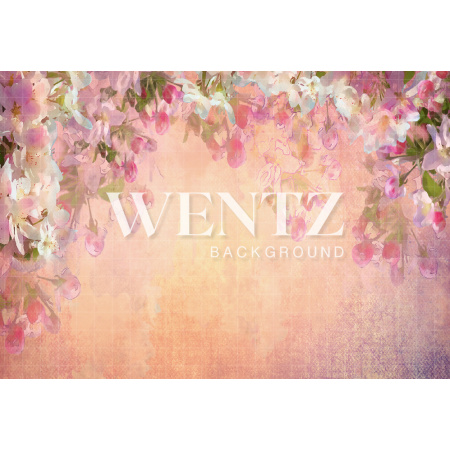 Fundo Fotográfico em Tecido Floral / Backdrop 699