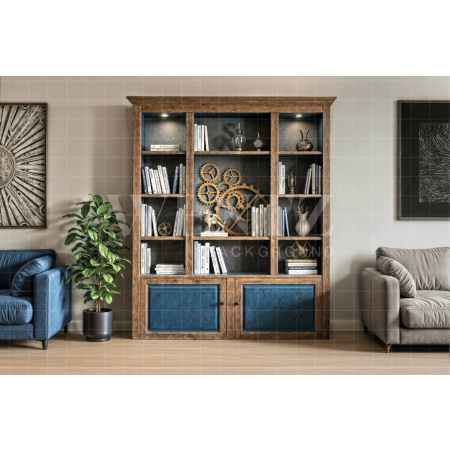 Fundo Fotográfico em Tecido Sala Dia dos Pais / Backdrop 7250