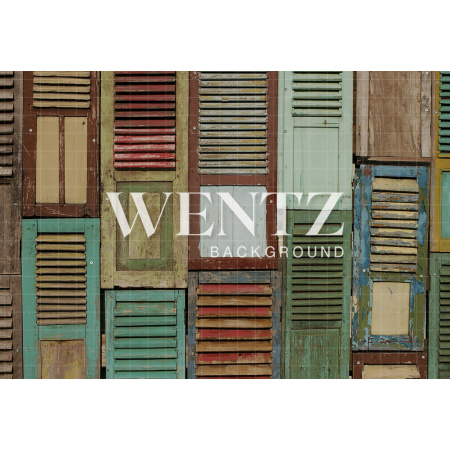 Fundo Fotográfico em Tecido Janelas / Backdrop 744