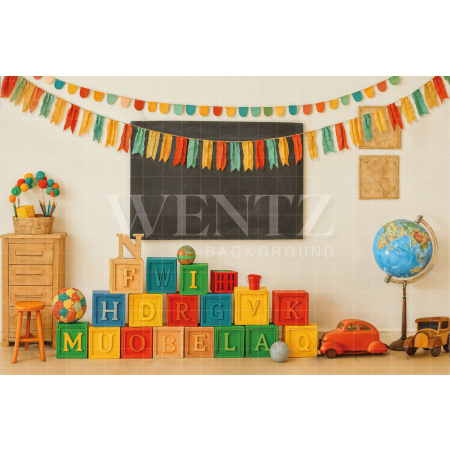 Fundo Fotográfico em Tecido ABC / Backdrop 7630