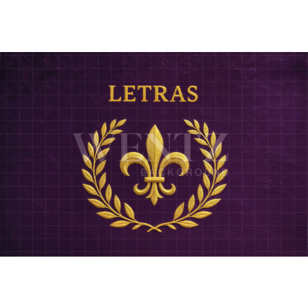 Fundo Fotográfico em Tecido Formatura Letras / Backdrop 7939