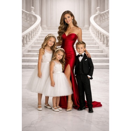 Fundo Fotográfico em Tecido Escadaria Dia das Mães / Backdrop 8245