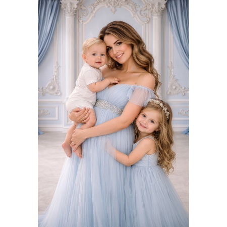 Fundo Fotográfico em Tecido Boiserie Dia das Mães / Backdrop 8255