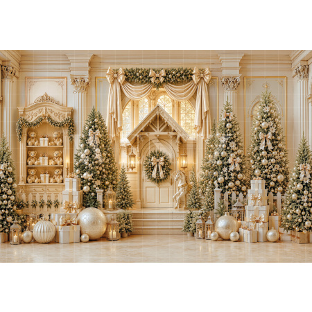 Fundo Fotográfico em Tecido Natal / Backdrop 8860