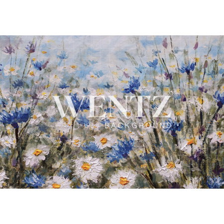 Fundo Fotográfico em Tecido Floral / Backdrop 917