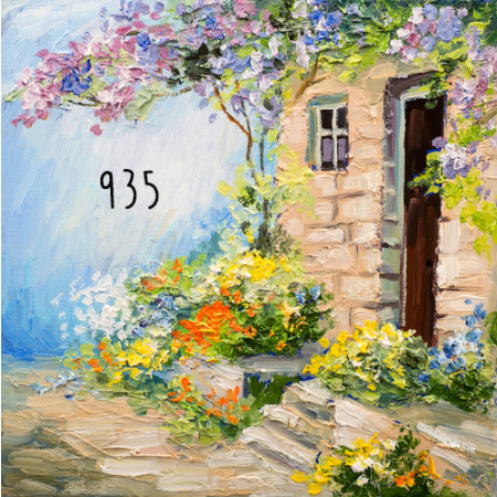 Fundo Fotográfico em Tecido Floral / Backdrop 935