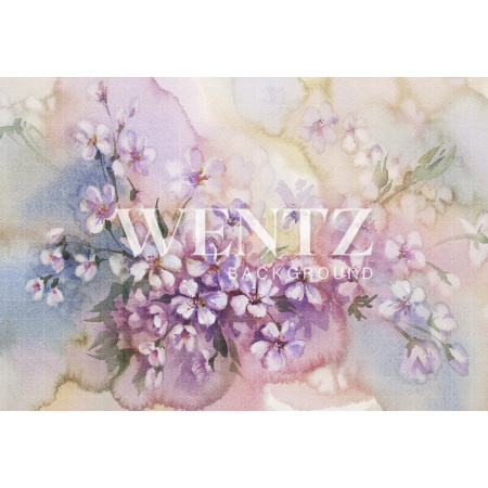 Fundo Fotográfico em Tecido Floral / Backdrop 947