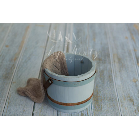 Fundo Fotográfico em Tecido Amadeirado Azul / Backdrop 426