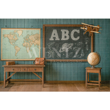 Fundo Fotográfico em Tecido ABC / Backdrop 7854