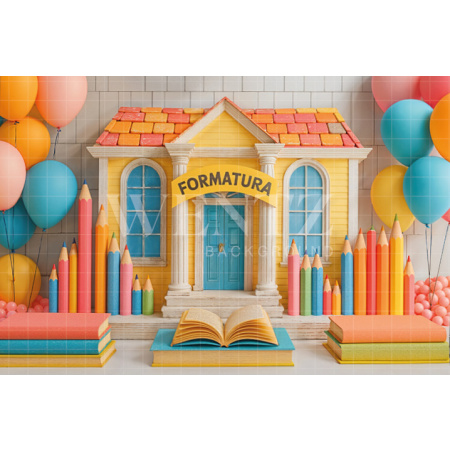 Fundo Fotográfico em Tecido ABC / Backdrop 7859