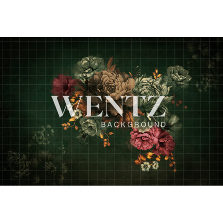 Fundo Fotográfico em Tecido Flores Fine Art / Backdrop CW39