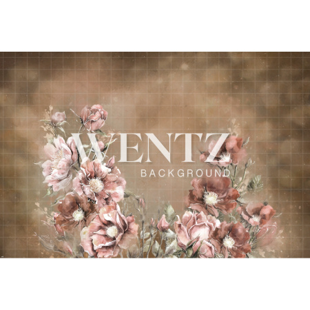 Fundo Fotográfico em Tecido Flores Fine Art / Backdrop CW36