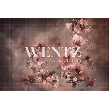 Fundo Fotográfico em Tecido Flores Fine Art / Backdrop CW37