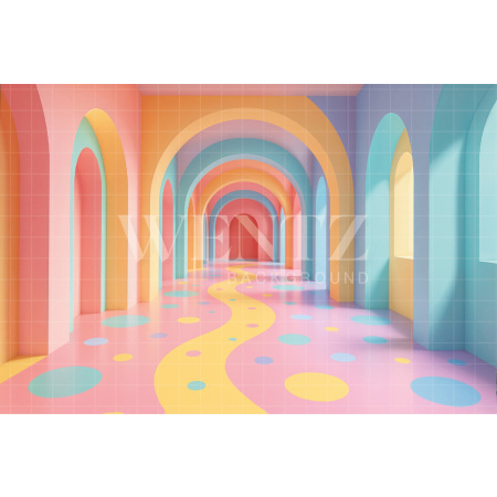 Fundo Fotográfico em Tecido Dia das Crianças / Backdrop 7712