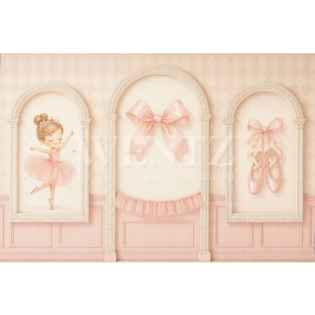 Fundo Fotográfico em Tecido Balé Dia das Crianças / Backdrop 7785