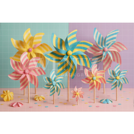 Fundo Fotográfico em Tecido Dia das Crianças / Backdrop 7800